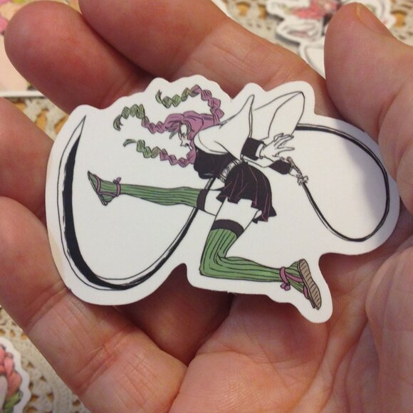 Mature  Anime Stickers for cellphone, hydration bottles, Kanroji - Picture 3 of 7